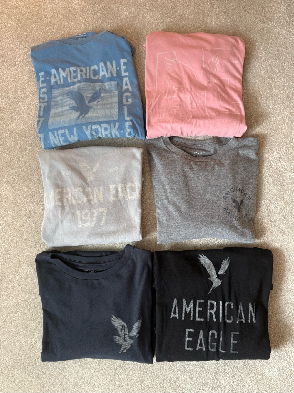 6 American Eagle Men’s Tee